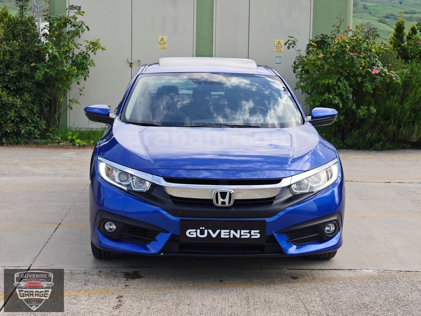 Galeriden Honda Civic 1.6i VTEC Eco Elegance 2019 Model Samsun 133.710 km Mavi