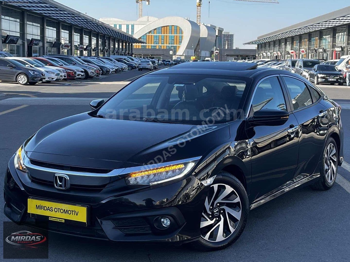 Galeriden Honda Civic 1.6i VTEC Eco Executive 2017 Model Ankara 162.000 km Siyah